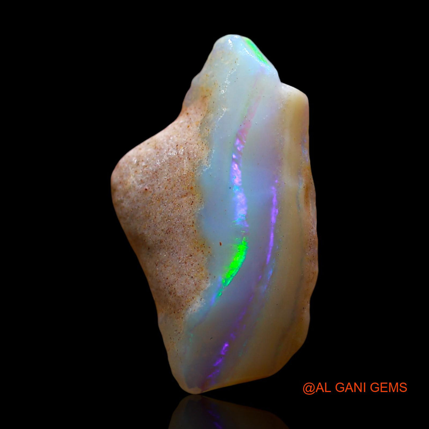 6.00 Cts Natural Australian Fire Opal Fancy Rough Loose Gemstone For Jewelry 21x12x7 mm RE-757