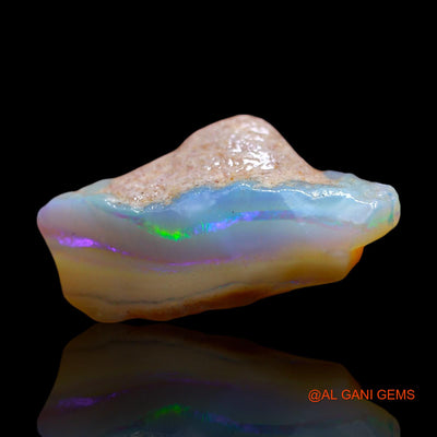 6.00 Cts Natural Australian Fire Opal Fancy Rough Loose Gemstone For Jewelry 21x12x7 mm RE-757