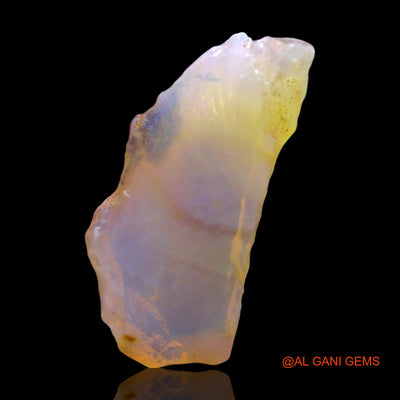 Natural Fire Opal Gemstone 6.00 Cts Loose Fancy Rough From Australia 21x10x5 mm RE-758