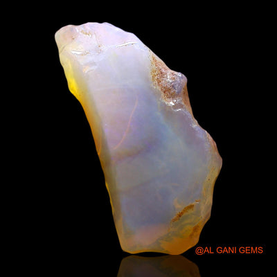 Natural Fire Opal Gemstone 6.00 Cts Loose Fancy Rough From Australia 21x10x5 mm RE-758