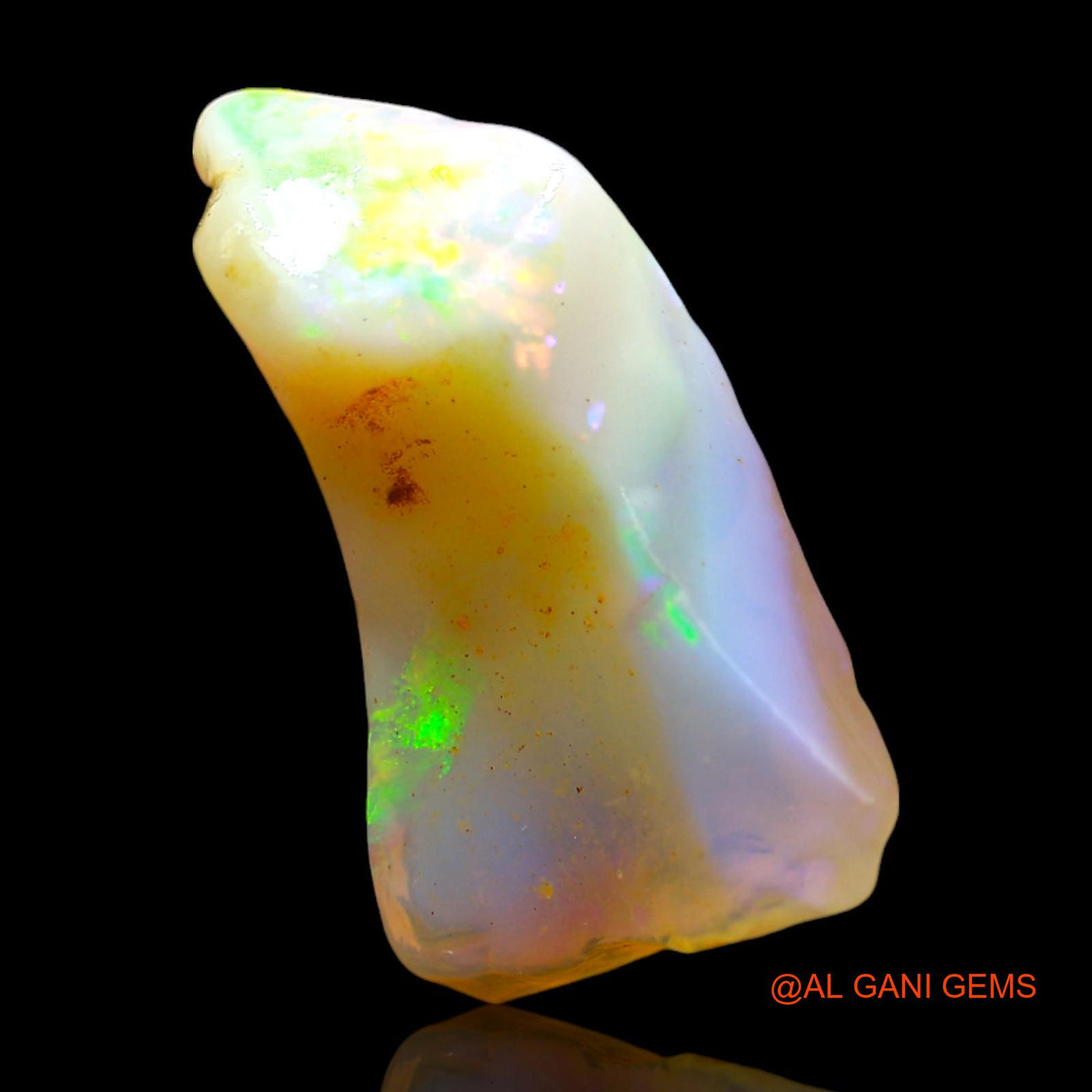 6.00 Cts Unheated Australian Fire Opal Loose Gemstone Fancy Rough Natural 19x11x5 mm RE-759