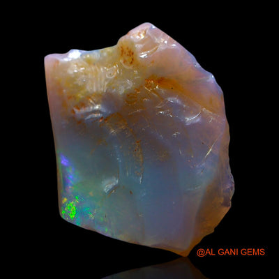 Natural Untreated Fire Opal Loose Gemstone Fancy Rough From Australia 6.00 Cts 19x14x4 mm RE-760