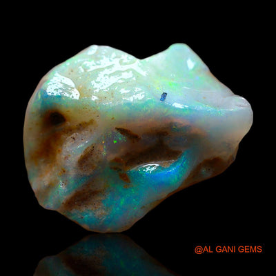8.00 Cts Natural Australian Fire Opal Loose Gemstone Fancy Rough 17x13x8 mm RE-767