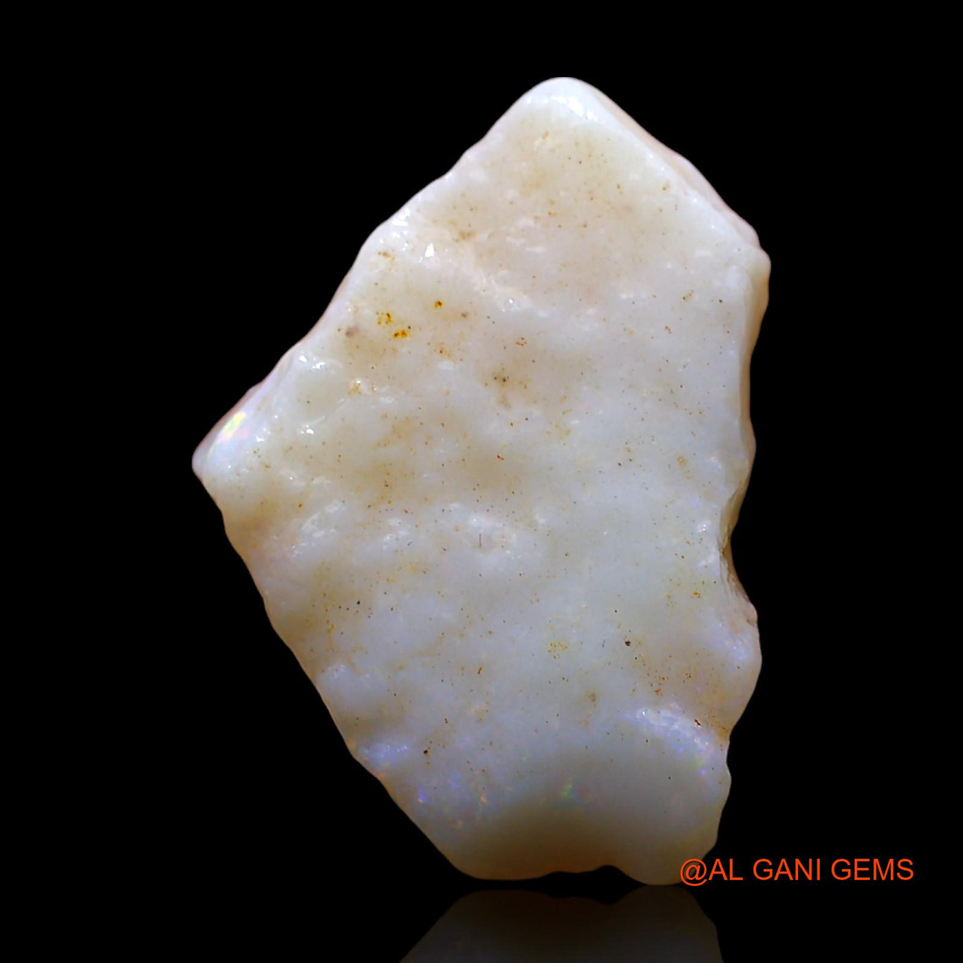 5.00 Cts Natural Australian Fire Opal Loose Gemstone Fancy Rough 19x13x4 mm RE-768