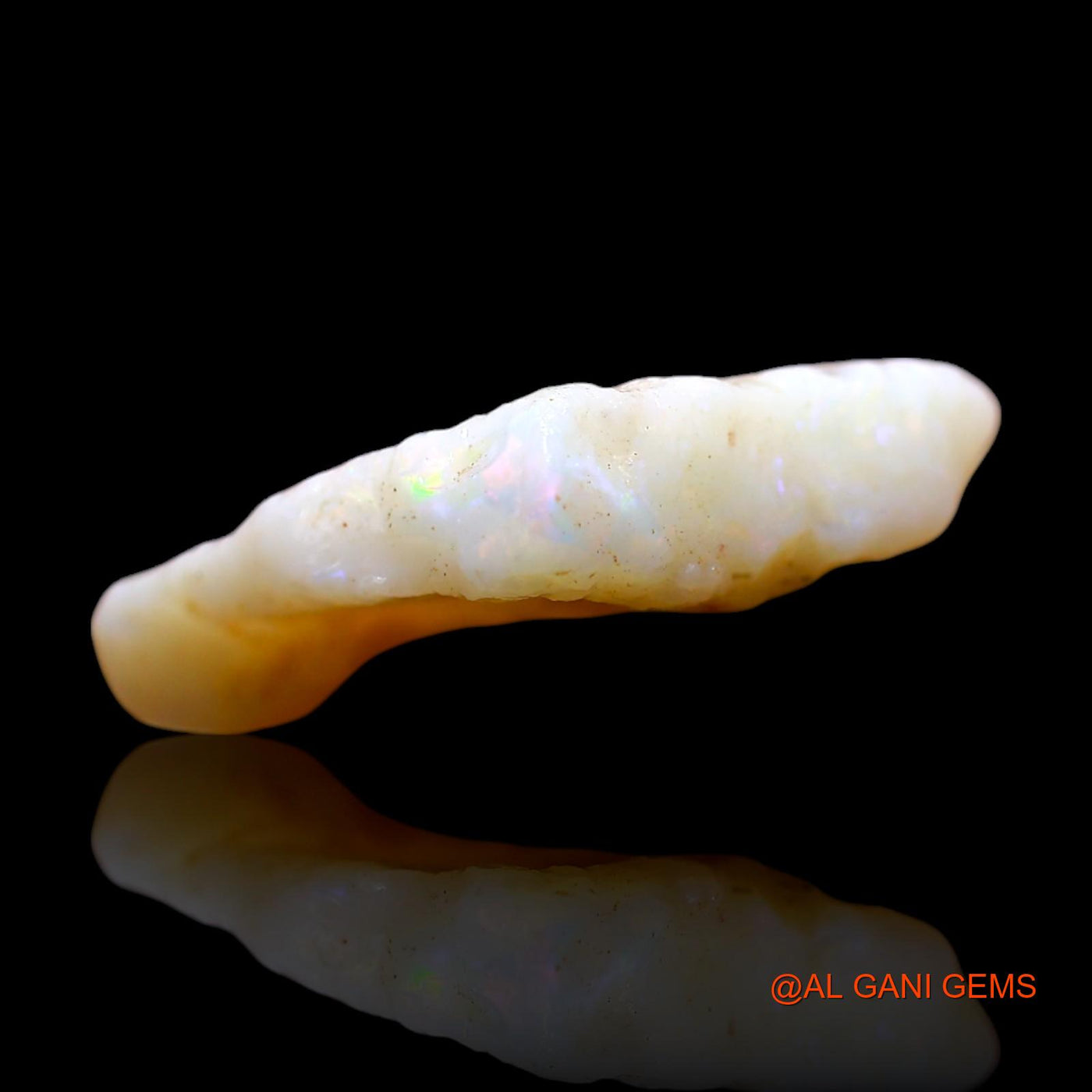 5.00 Cts Natural Australian Fire Opal Loose Gemstone Fancy Rough 19x13x4 mm RE-768