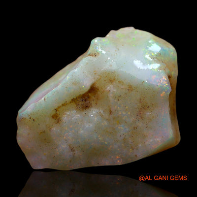 Natural Untreated Fire Opal Loose Gemstone Fancy Rough From Australia 6.00 Cts 16x12x5 mm RE-769