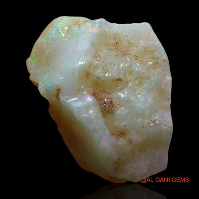 Natural Untreated Fire Opal Loose Gemstone Fancy Rough From Australia 6.00 Cts 16x12x5 mm RE-769