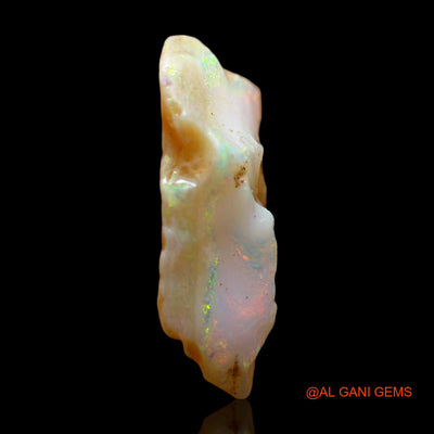 Natural Untreated Fire Opal Loose Gemstone Fancy Rough From Australia 6.00 Cts 16x12x5 mm RE-769