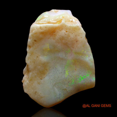 Natural Untreated Fire Opal Loose Gemstone Fancy Rough From Australia 6.00 Cts 16x12x5 mm RE-769