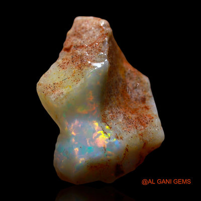 5.00 Cts Natural Australian Fire Opal Loose Gemstone Fancy Rough 17x10x7 mm RE-771