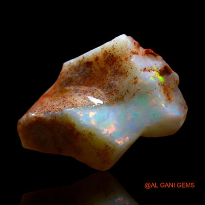 5.00 Cts Natural Australian Fire Opal Loose Gemstone Fancy Rough 17x10x7 mm RE-771