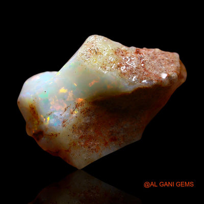 5.00 Cts Natural Australian Fire Opal Loose Gemstone Fancy Rough 17x10x7 mm RE-771