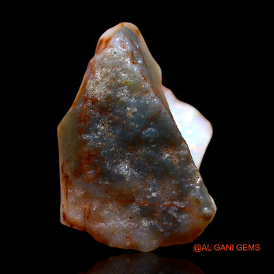5.00 Cts Natural Australian Fire Opal Loose Gemstone Fancy Rough 17x10x7 mm RE-771