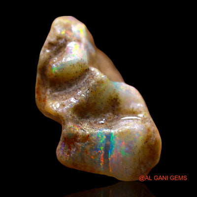 8.00 Cts Natural Australian Fire Opal Loose Gemstone Fancy Rough 16x15x9 mm RE-772