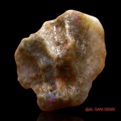 8.00 Cts Natural Australian Fire Opal Loose Gemstone Fancy Rough 16x15x9 mm RE-772