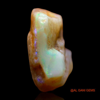 8.00 Cts Natural Australian Fire Opal Loose Gemstone Fancy Rough 15x13x6 mm RE-773