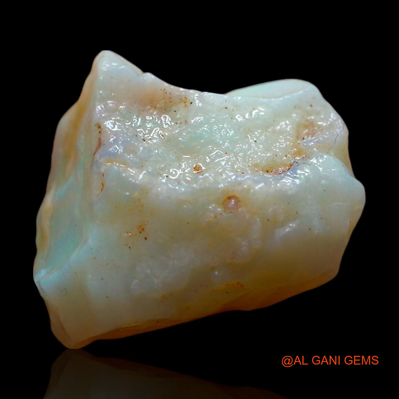 7.00 Cts Natural Australian Fire Opal Loose Gemstone Fancy Rough 15x12x7 mm RE-774