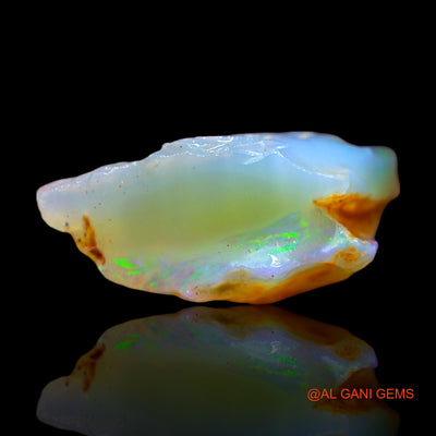 7.00 Cts Unheated Australian Fire Opal Loose Gemstone Fancy Rough Natural 15x14x7 mm RE-775