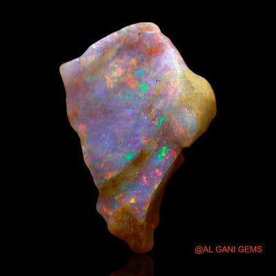 Natural Untreated Fire Opal Loose Gemstone Fancy Rough From Australia 4.00 Cts 17x12x5 mm RE-782