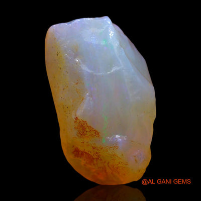 Natural Untreated Fire Opal Loose Gemstone Fancy Rough From Australia 6.00 Cts 15x9x8 mm RE-787