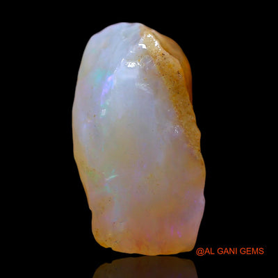 Natural Untreated Fire Opal Loose Gemstone Fancy Rough From Australia 6.00 Cts 15x9x8 mm RE-787
