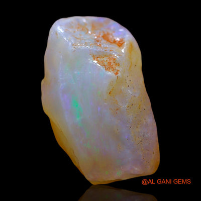 Natural Untreated Fire Opal Loose Gemstone Fancy Rough From Australia 6.00 Cts 15x9x8 mm RE-787