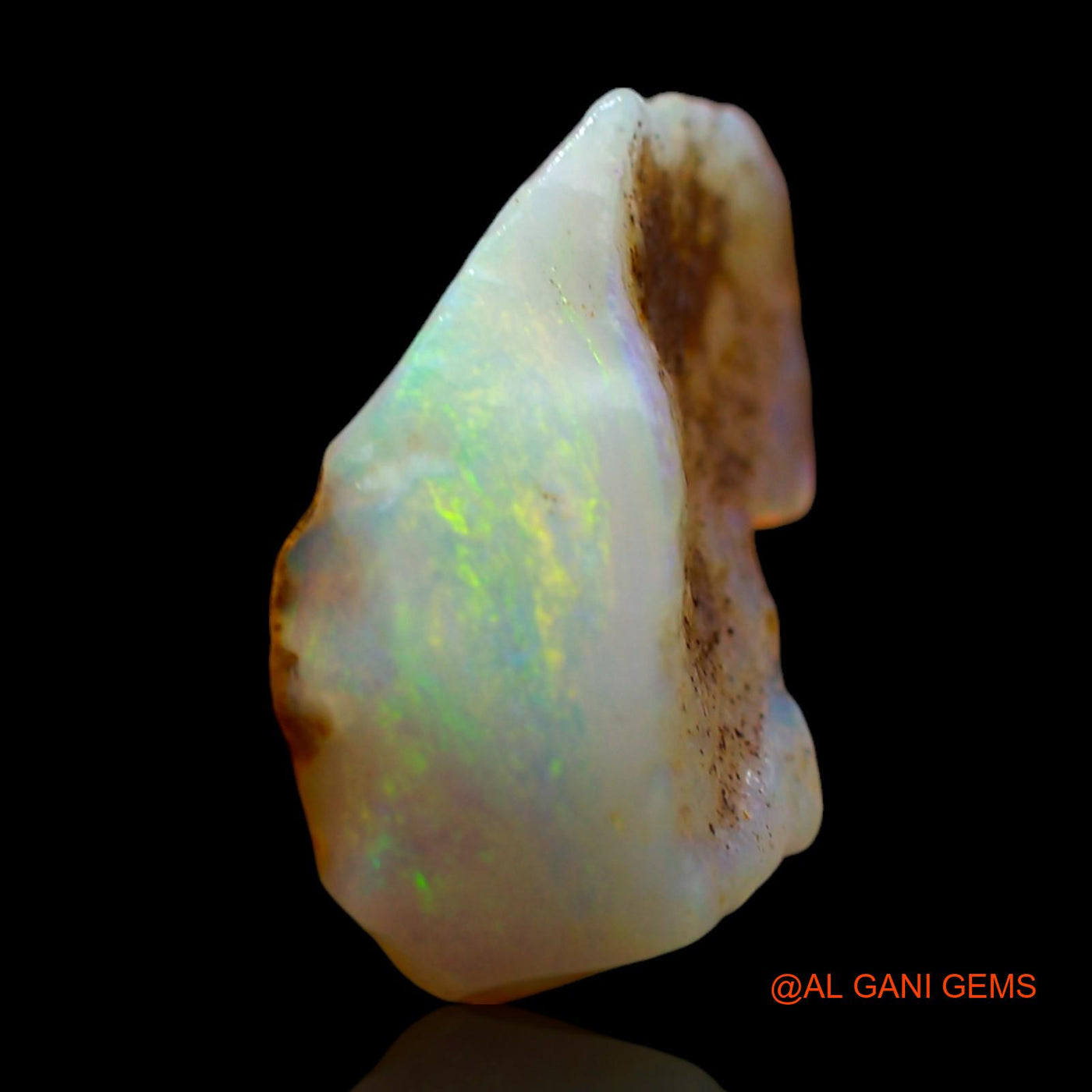4.00 Cts Natural Australian Fire Opal Fancy Rough Loose Gemstone For Jewelry 17x9x5 mm RE-789