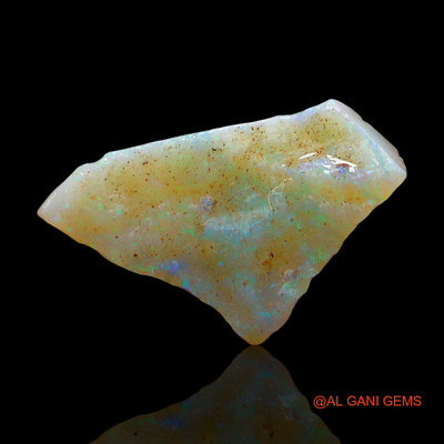 Natural Untreated Fire Opal Loose Gemstone Fancy Rough From Australia 5.00 Cts 21x12x4 mm RE-78