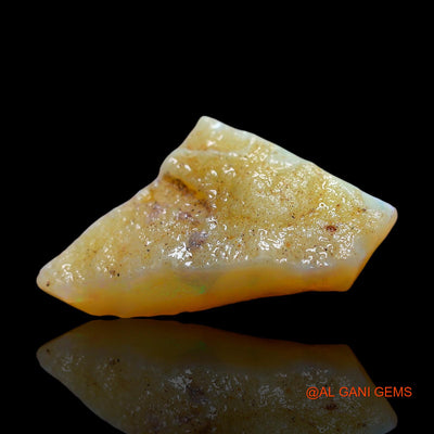 Natural Untreated Fire Opal Loose Gemstone Fancy Rough From Australia 5.00 Cts 21x12x4 mm RE-78