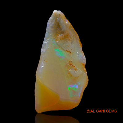 Natural Fire Opal Gemstone 4.00 Cts Loose Fancy Rough From Australia 13x11x7 mm RE-790