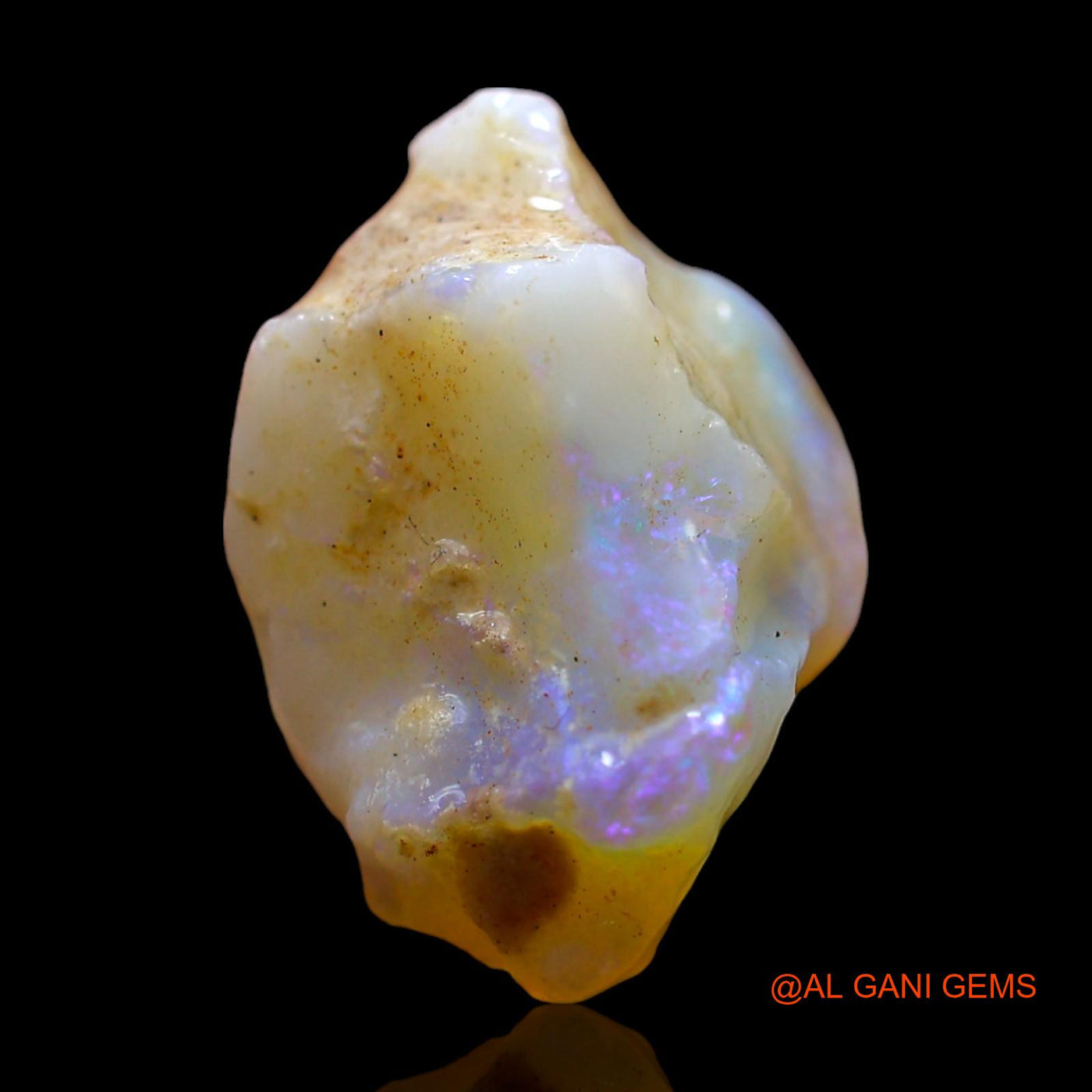 5.00 Cts Unheated Australian Fire Opal Loose Gemstone Fancy Rough Natural 16x11x8 mm RE-792