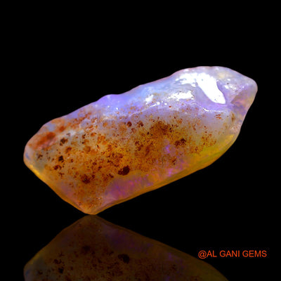 Natural Fire Opal Gemstone 4.00 Cts Loose Fancy Rough From Australia 19x8x5 mm RE-793