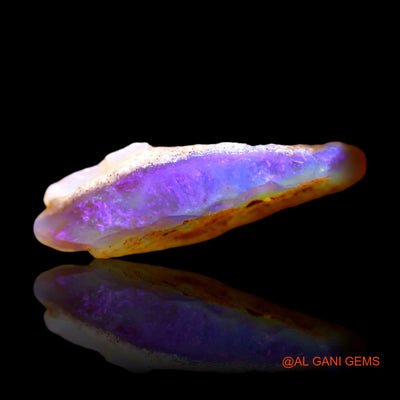 Natural Fire Opal Gemstone 4.00 Cts Loose Fancy Rough From Australia 19x8x5 mm RE-793