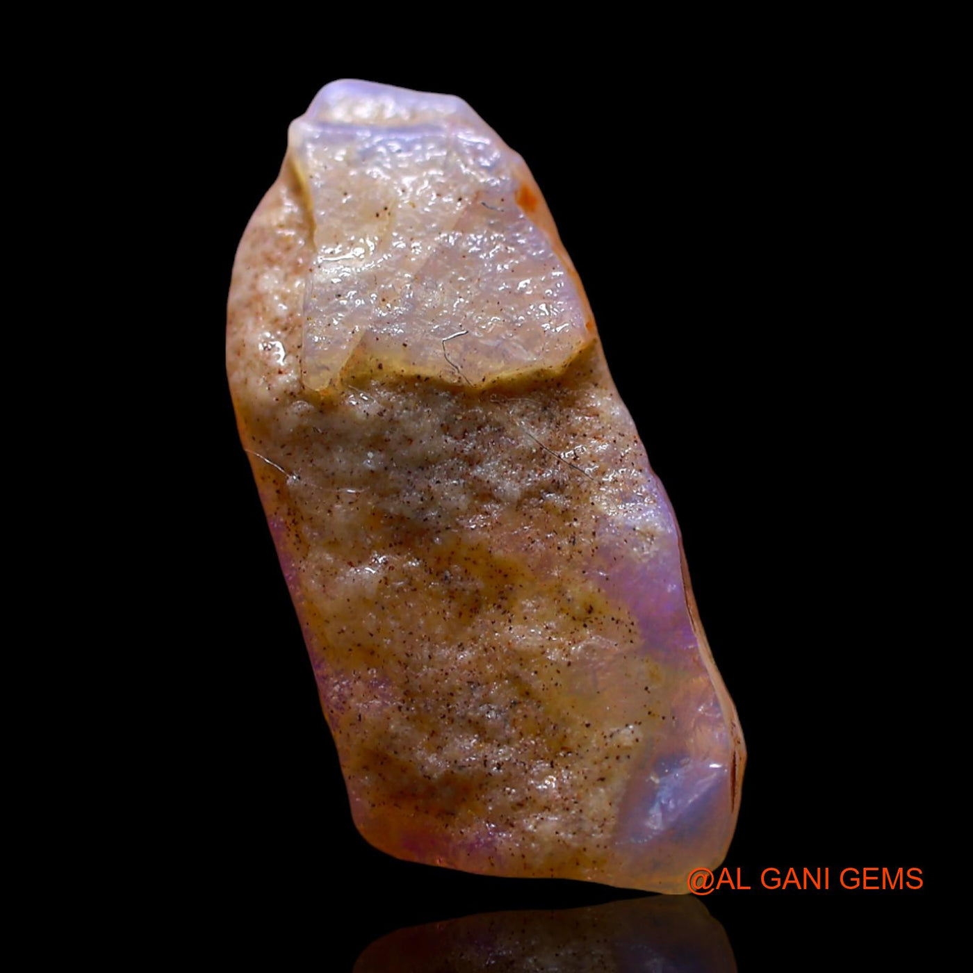 Natural Fire Opal Gemstone 4.00 Cts Loose Fancy Rough From Australia 19x8x5 mm RE-793