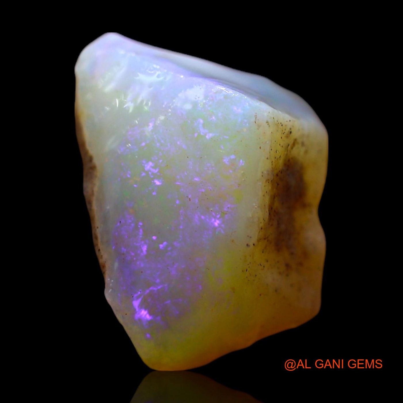 5.00 Cts Unheated Australian Fire Opal Loose Gemstone Fancy Rough Natural 15x9x7 mm RE-795