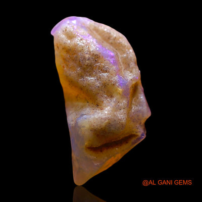 3.00 Cts Natural Australian Fire Opal Loose Gemstone Fancy Rough 17x8x5 mm RE-796
