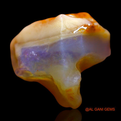 8.00 Cts Natural Australian Fire Opal Fancy Rough Loose Gemstone For Jewelry 12x10x12 mm RE-797