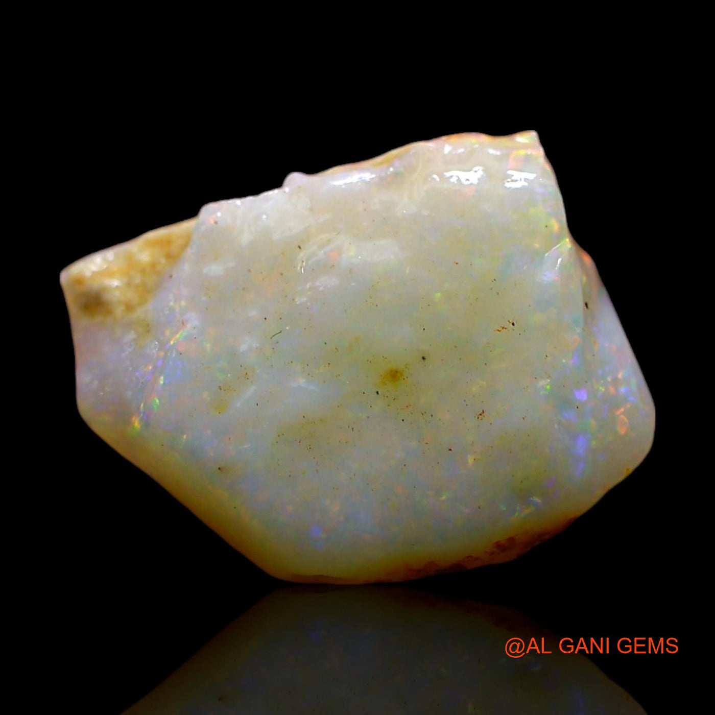 4.00 Cts Unheated Australian Fire Opal Loose Gemstone Fancy Rough Natural 13x10x5 mm RE-799