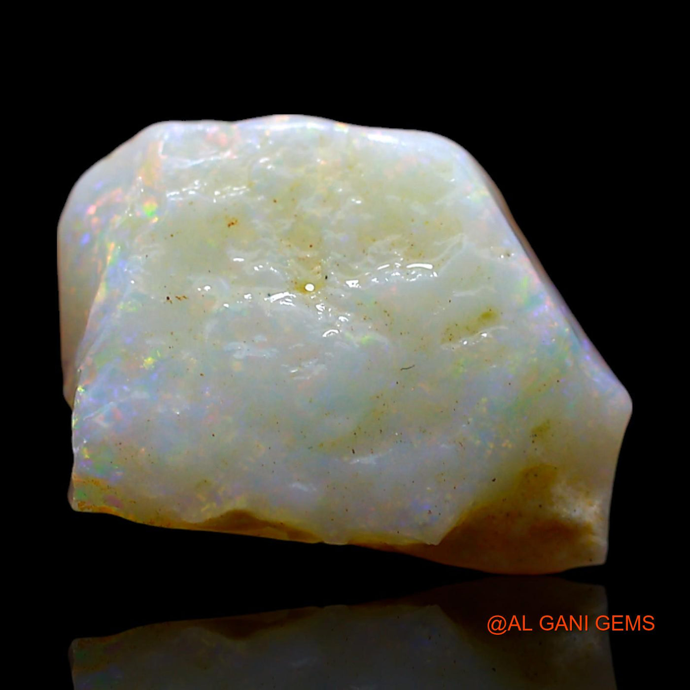 4.00 Cts Unheated Australian Fire Opal Loose Gemstone Fancy Rough Natural 13x10x5 mm RE-799