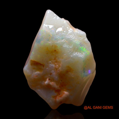 Natural Fire Opal Gemstone 4.00 Cts Loose Fancy Rough From Australia 15x11x6 mm RE-800