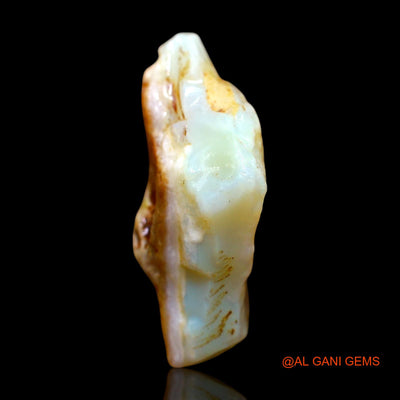 28.00 Cts Natural Australian Fire Opal Fancy Rough Loose Gemstone For Jewelry 31x16x11 mm RE-801