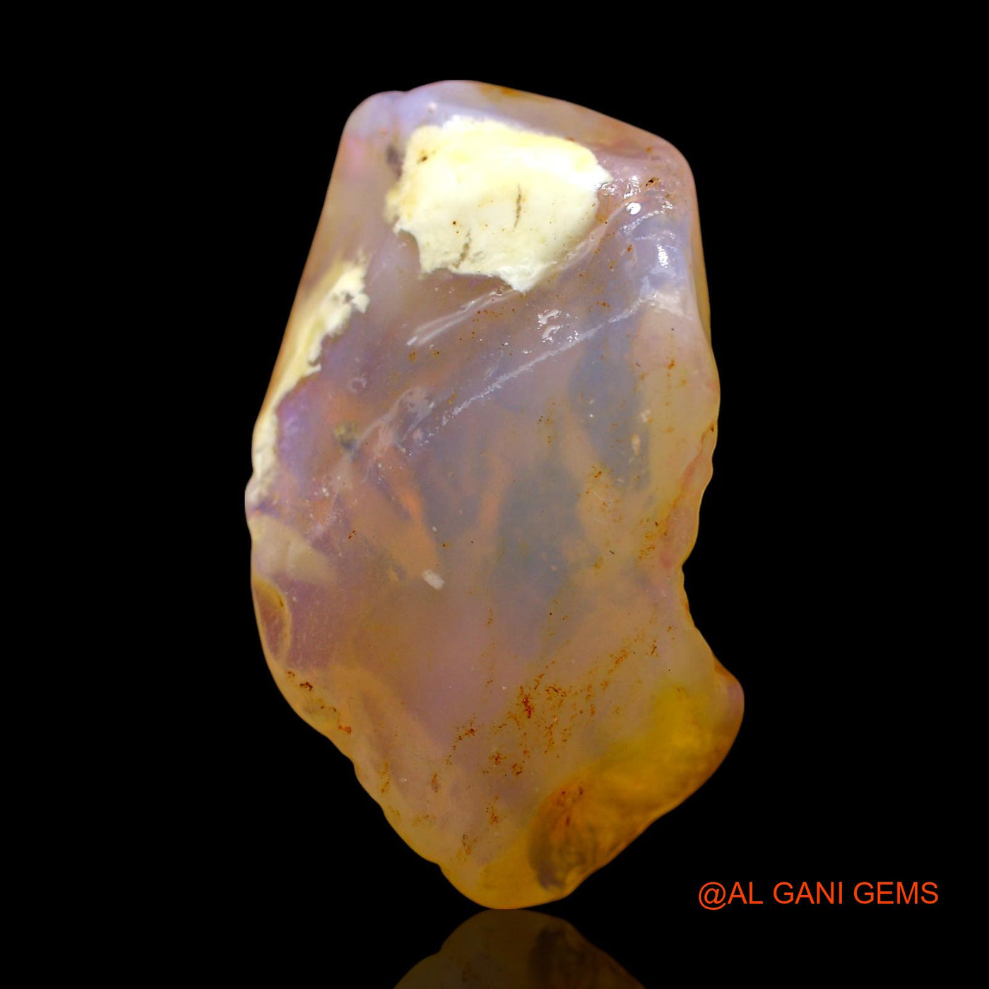 23.00 Cts Unheated Australian Fire Opal Loose Gemstone Fancy Rough Natural 29x16x10 mm RE-802