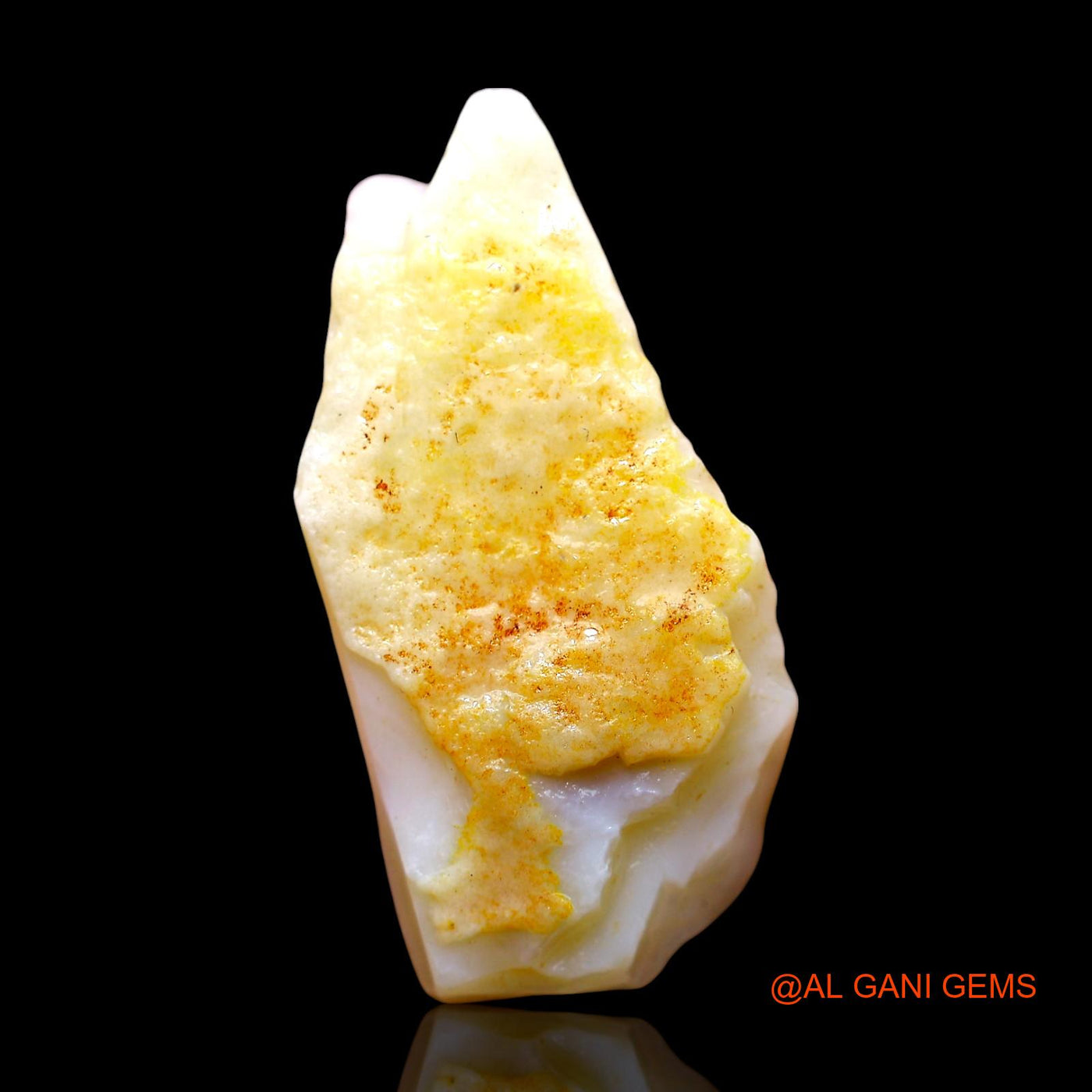 18.00 Cts Natural Australian Fire Opal Loose Gemstone Fancy Rough 30x14x7 mm RE-803