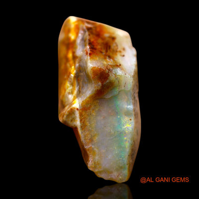 26.00 Cts Natural Australian Fire Opal Loose Gemstone Fancy Rough 25x20x11 mm RE-804