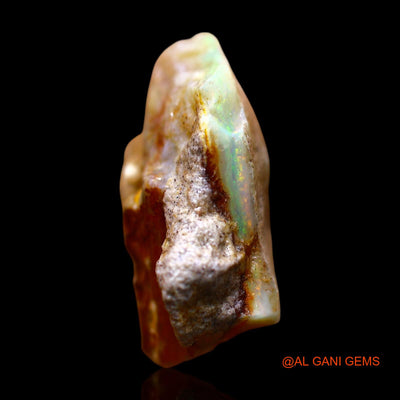 26.00 Cts Natural Australian Fire Opal Loose Gemstone Fancy Rough 25x20x11 mm RE-804