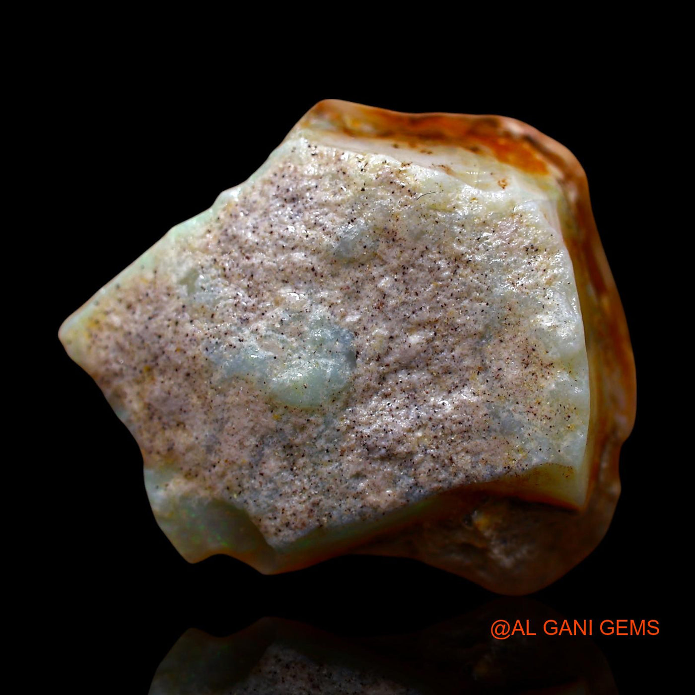26.00 Cts Natural Australian Fire Opal Loose Gemstone Fancy Rough 25x20x11 mm RE-804