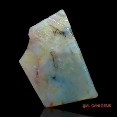 28.00 Cts Natural Australian Fire Opal Loose Gemstone Fancy Rough 25x21x13 mm RE-805