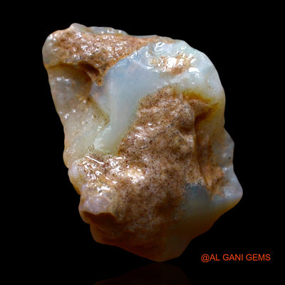 19.00 Cts Natural Australian Fire Opal Loose Gemstone Fancy Rough 24x16x11 mm RE-809