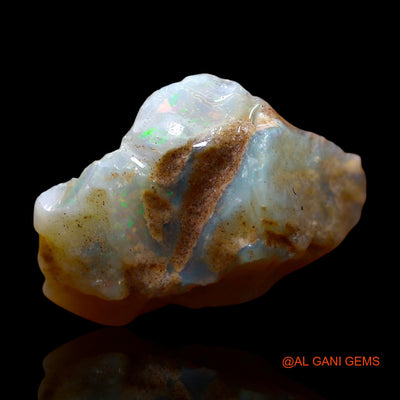 19.00 Cts Natural Australian Fire Opal Loose Gemstone Fancy Rough 24x16x11 mm RE-809