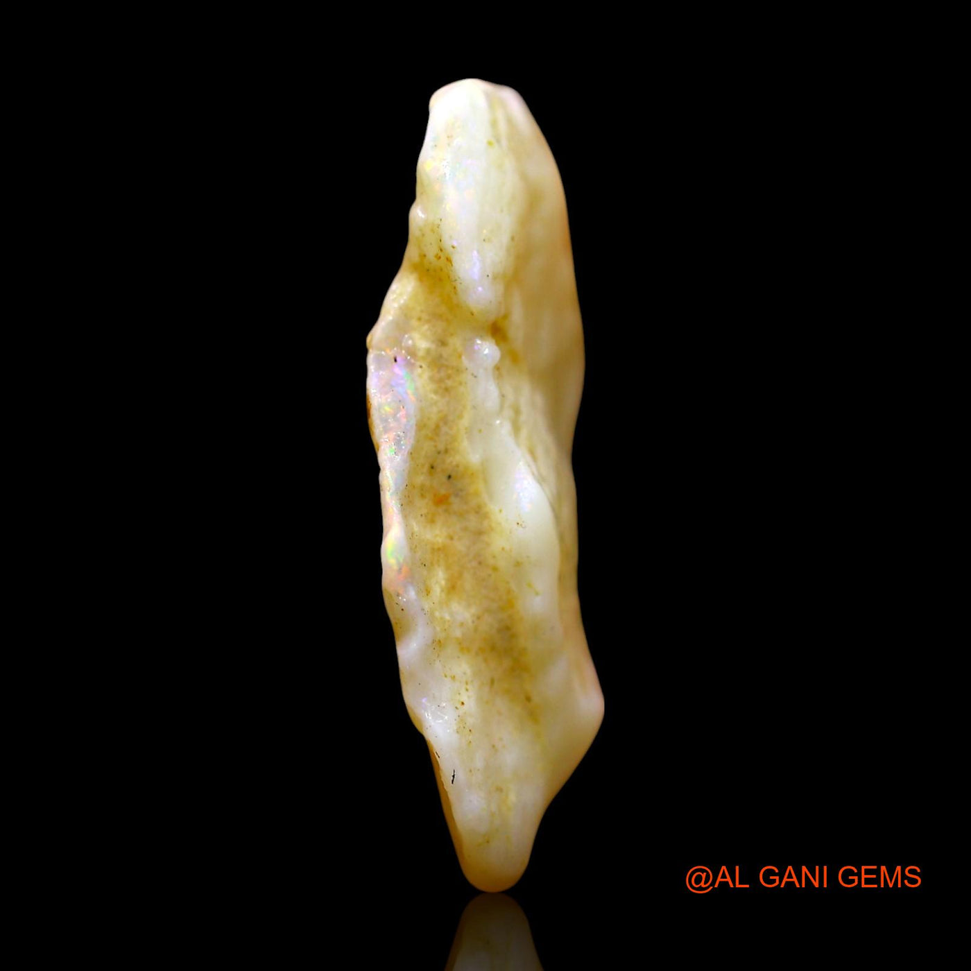 10.00 Cts Natural Australian Fire Opal Fancy Rough Loose Gemstone For Jewelry 26x15x6 mm RE-812